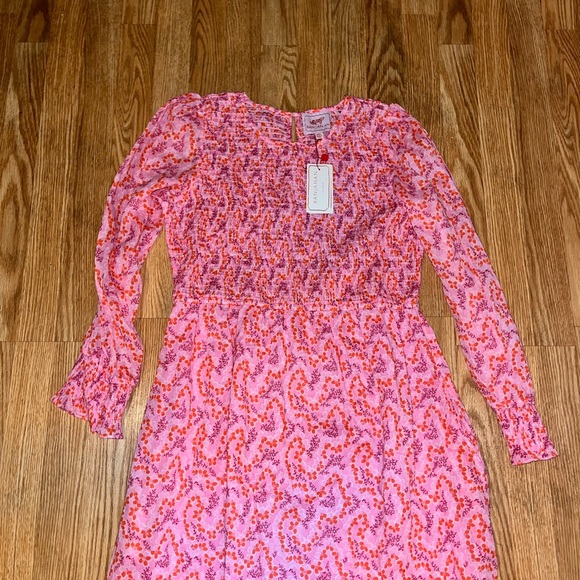 NWT BANJANAN FLICKER DRESS TWIST FLOWER PEONY Size XXL - Picture 4 of 9
